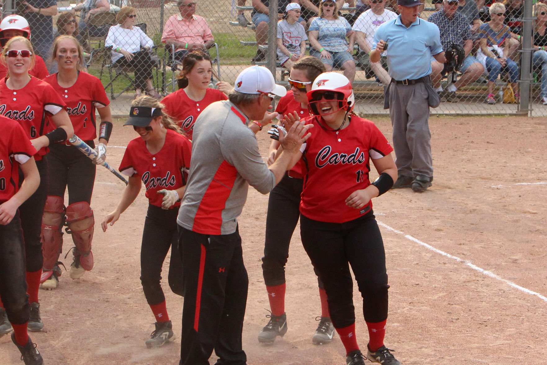 Chi-Hi vs Stevens Point softball at D.C. Everest 5-30-19